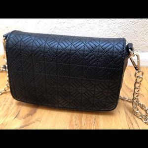 Black crossbody/clutch bag